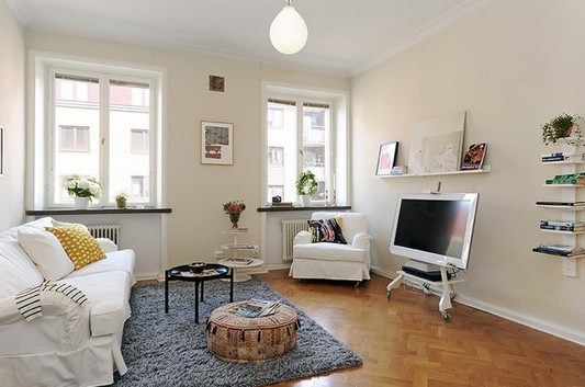 42平米簡(jiǎn)約清新的北歐風(fēng)